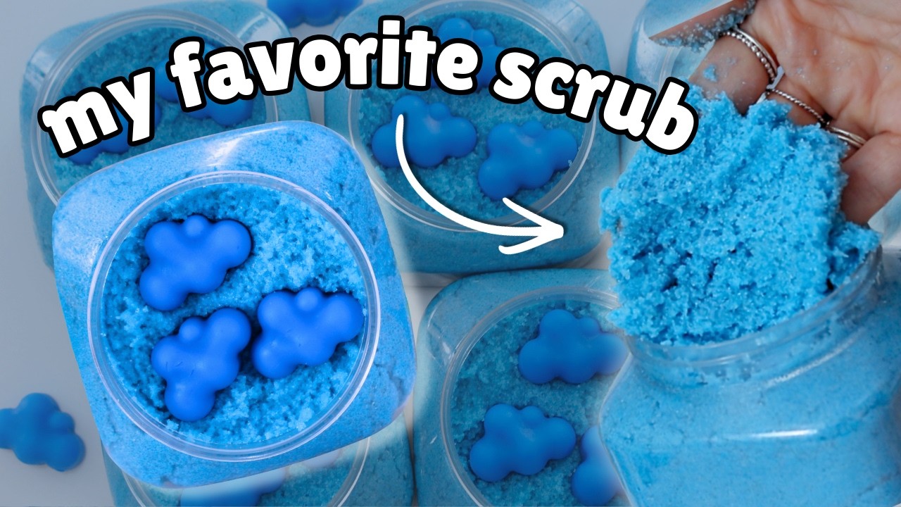 Best Foaming Scrub you will EVER Make! - FREE RECIPE