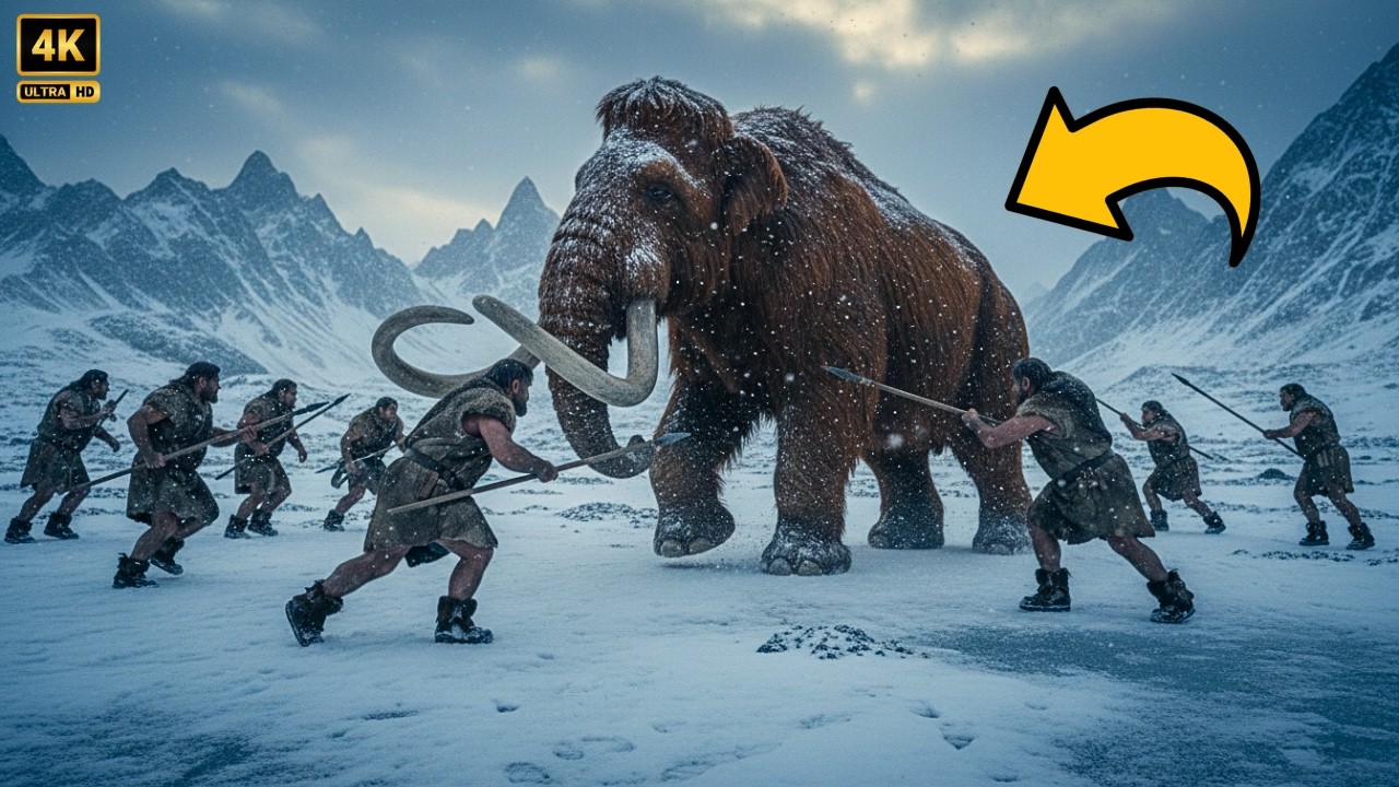 Primitive Man vs Prehistoric Buffalo | A Fight for Survival