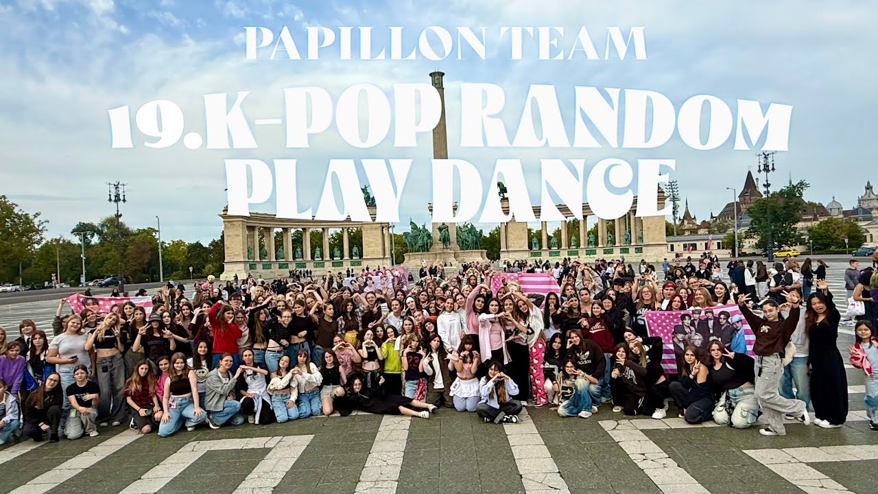 [KPOP IN PUBLIC HUNGARY] 19. K-Pop Random Play Dance by Papillon Team at Hősök tere, Budapest