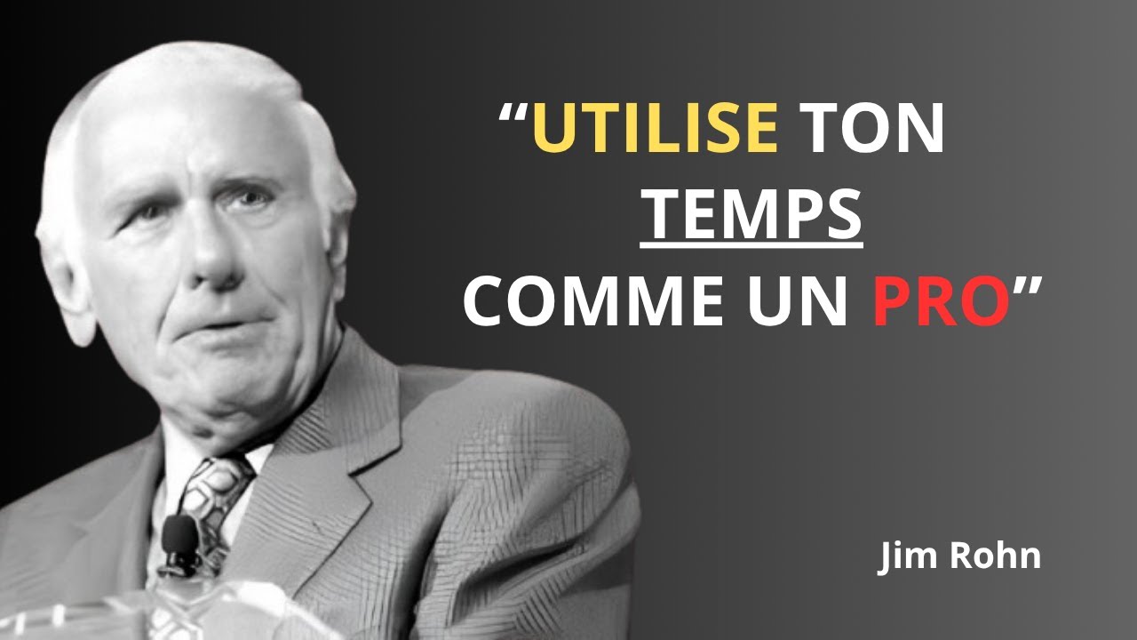 Comment les personnes qui réussissent utilisent leurs 24 heures | Jim Rohn Wisdom