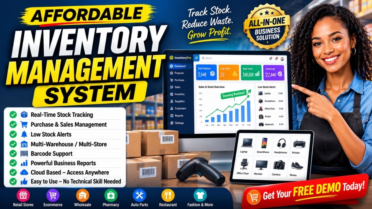 Affordable Inventory Management System | POS System Tutorial