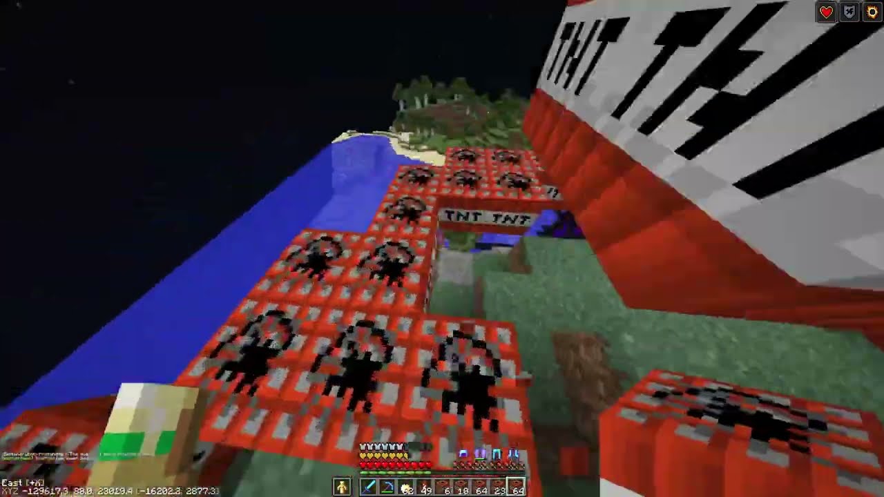 Griefing the base of elrichmc and farfadox in 2b2t (2m subs youtuber)