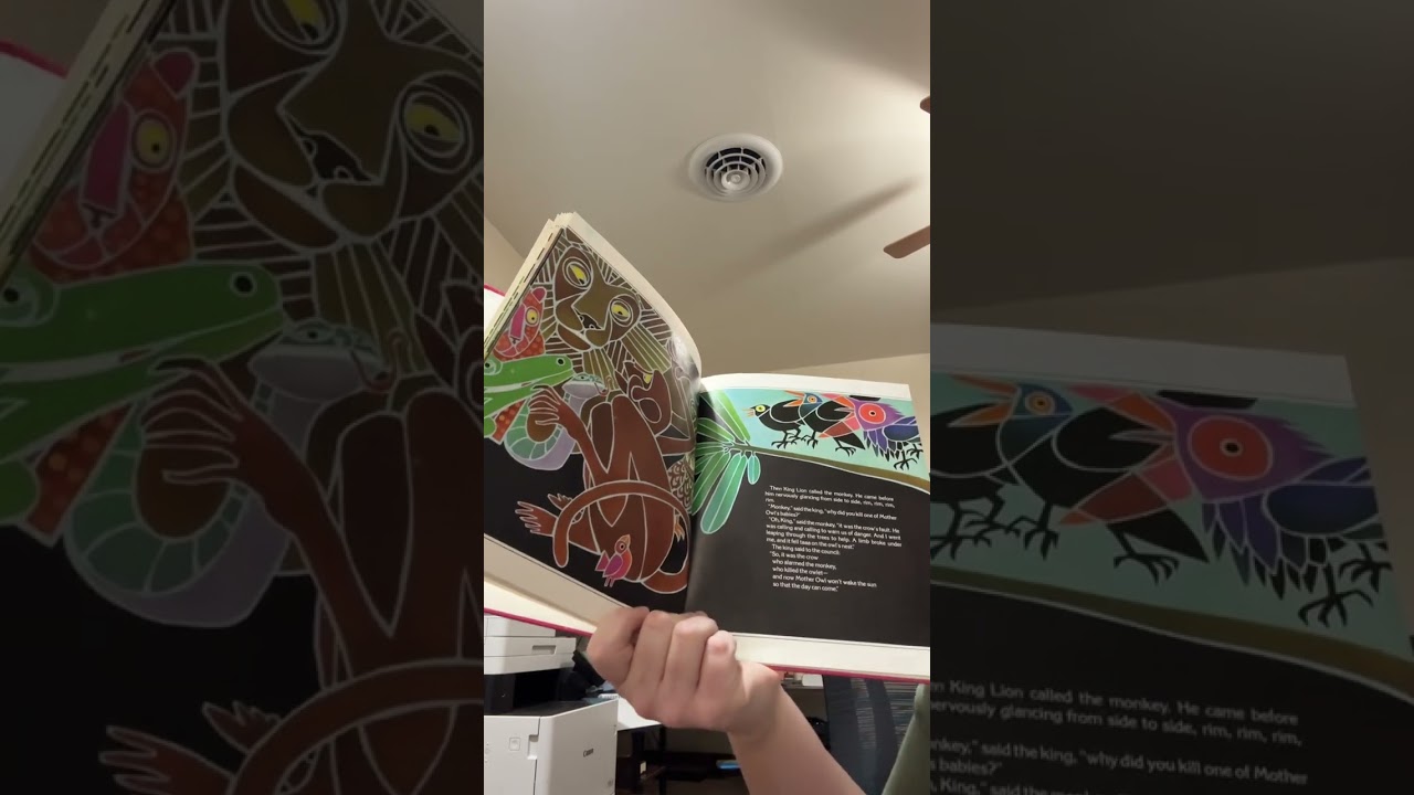 Grammy reads Why Mosquitos Buzz in People’s Ears to Bea