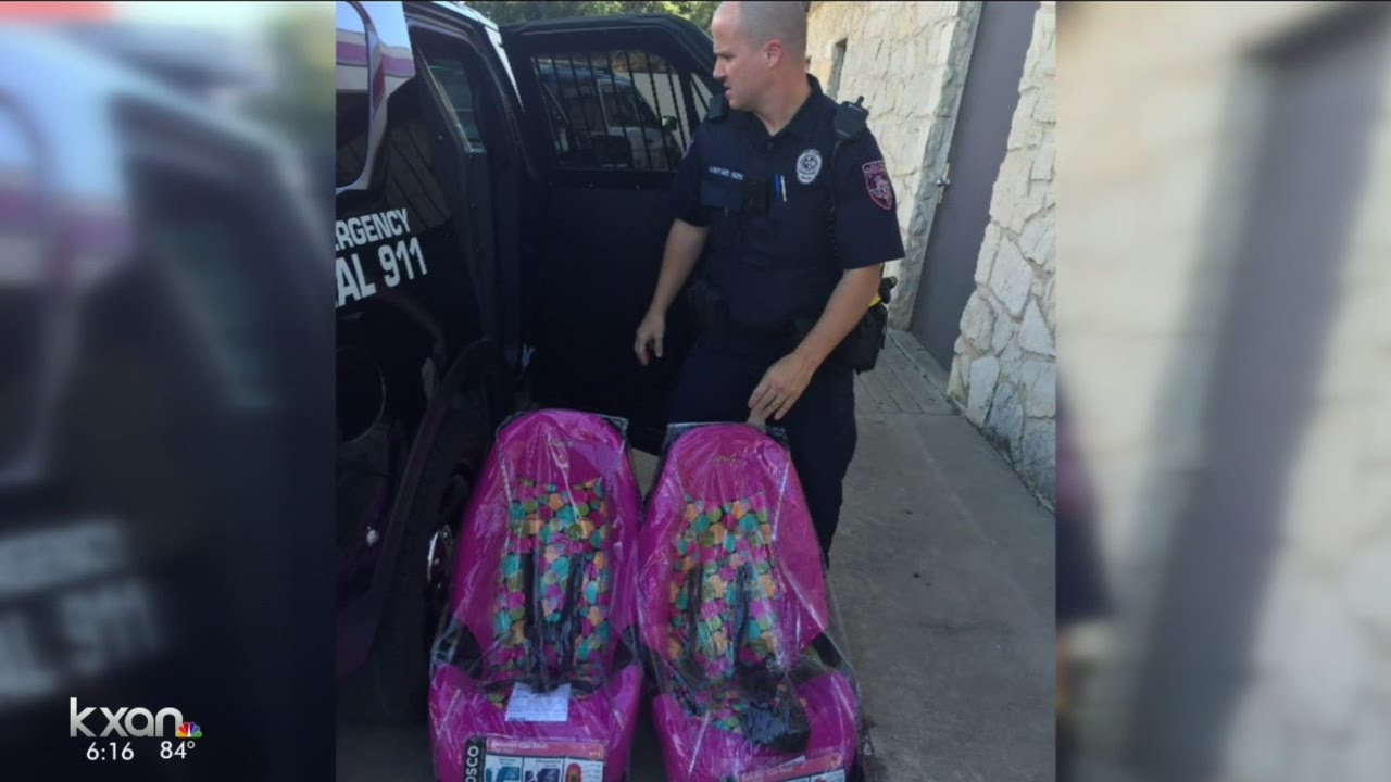 Cedar Park officers help out family with car seats