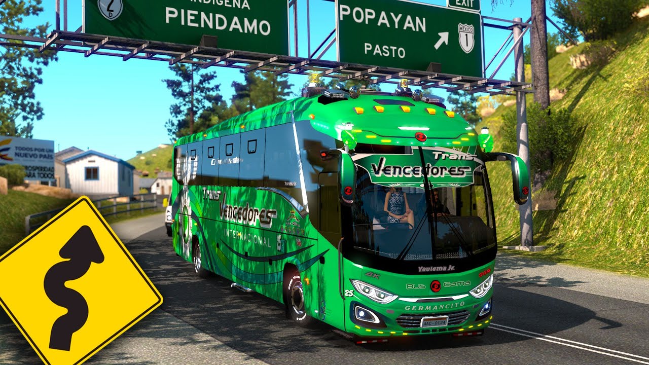 ¡BUENAS CURVAS RUMBO A CALI! | American Truck Simulator