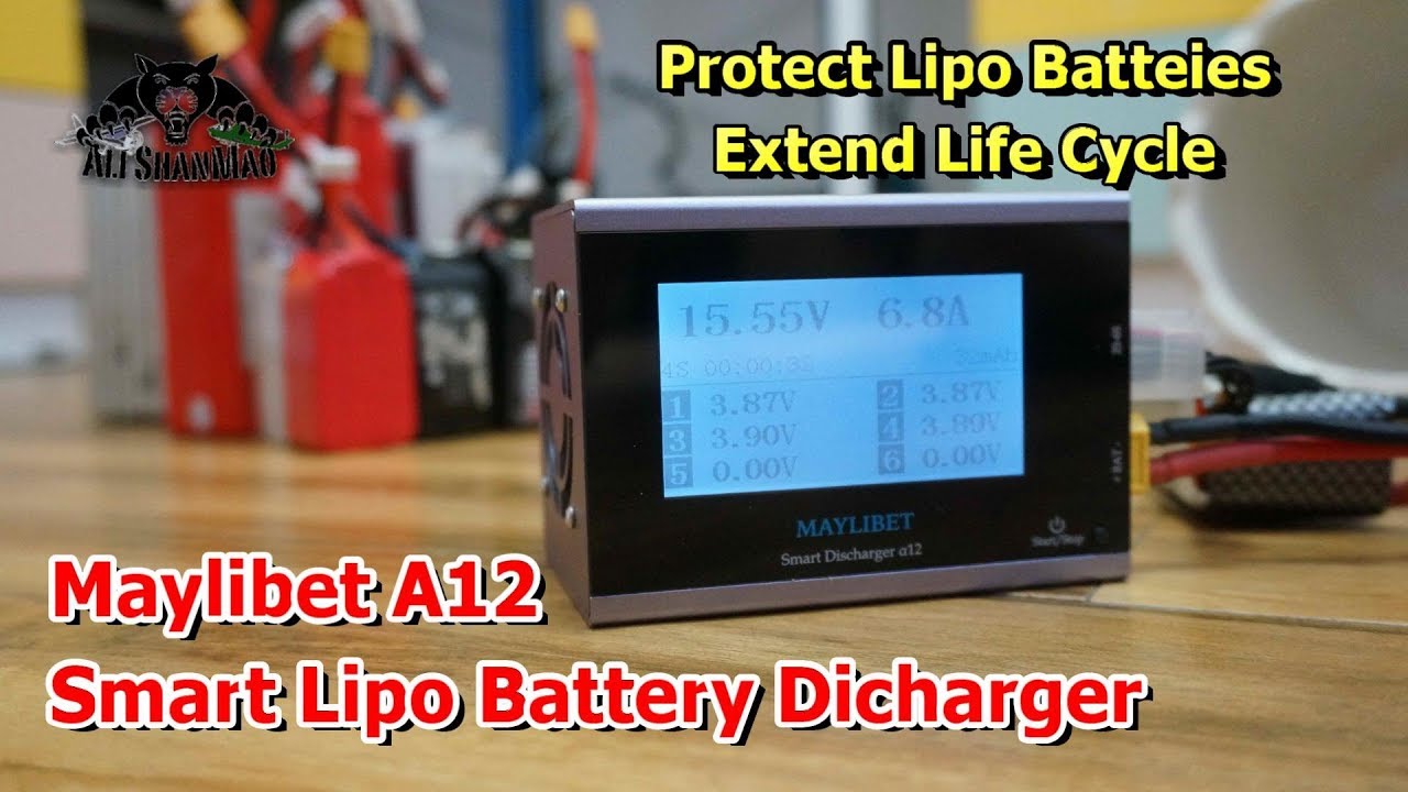 Protect Extend Lipo batteries Life Smart Lipo Discharger