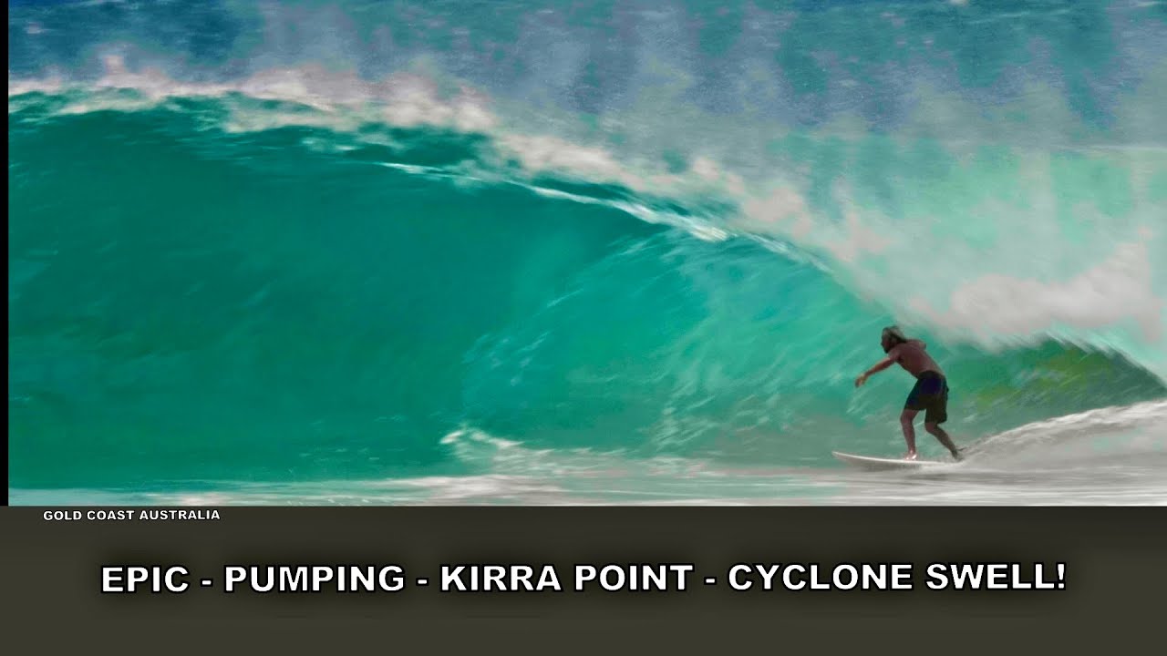 Surfing Awesome Pumping Kirra Point With An All Star Cast!