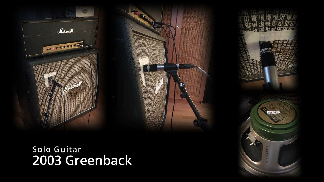 Three Generations Of Greenbacks - Celestion G12M Shootout - Classic Rock