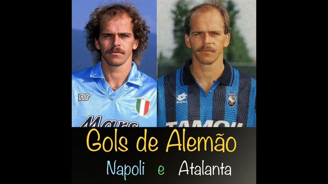 14 gols de Alemão pelo Napoli e 2 pela Atalanta