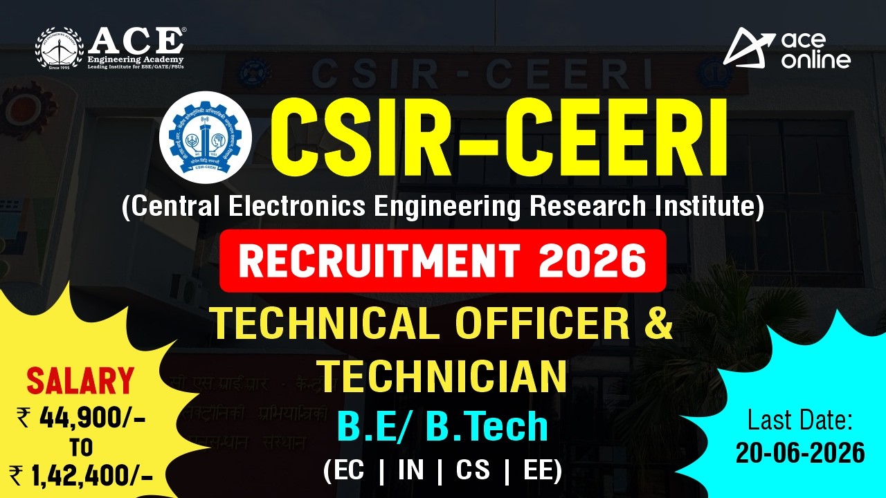 Найм в CSIR-CEERI 2026 | Технический специалист и техник | Зарплата: ₹44 900 &ndash; ₹142 400