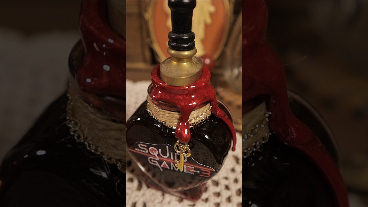 Making Squid Game 3 Potion Wax Seal asmr