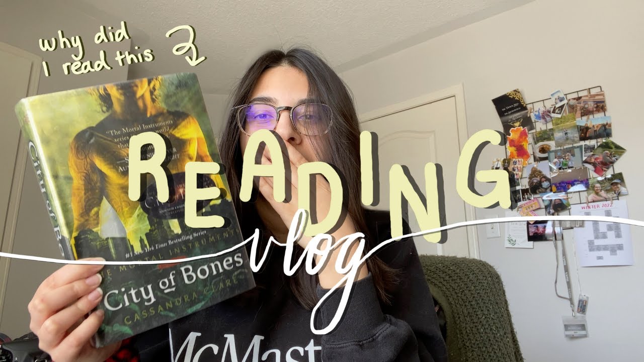 I'm officially starting my shadowhunters journey... I read City of Bones (Ep. 1)🗡 | Reading Vlog