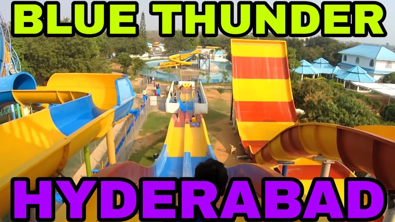 BLUE THUNDER WATER PARK HYDERABAD || COMPLETE TOUR