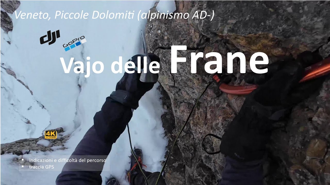 Vajo delle Frane, Veneto, Piccole Dolomiti (alpinismo AD-)