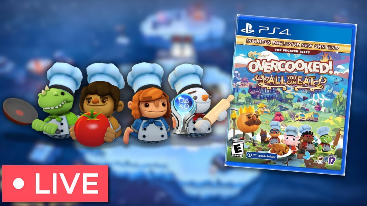 🏆 From Backlog to Platinum | Trophy Hunting Series - Overcooked all you can eat