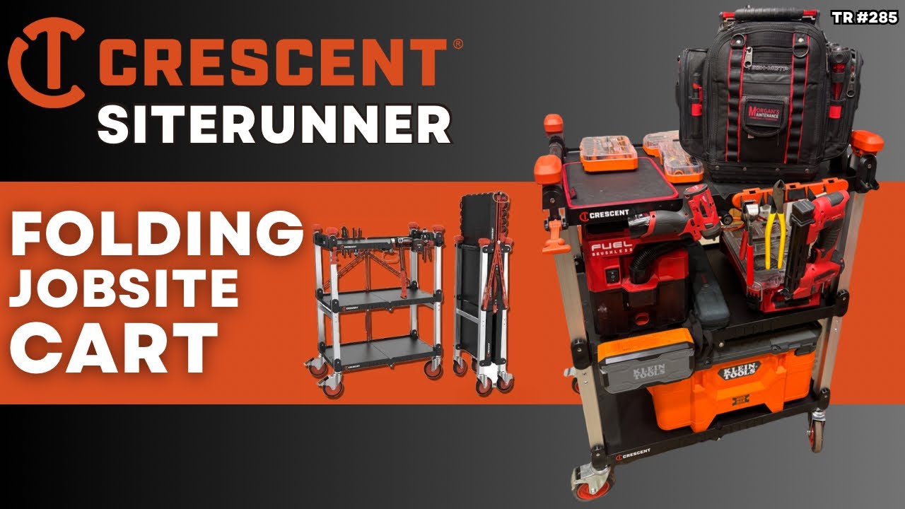 Crescent SITERUNNER Folding Jobsite Cart | Is It Worth the Price for You?