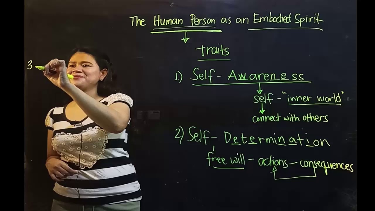 Unit 3 Lesson 1 Traits that Define a Human Person