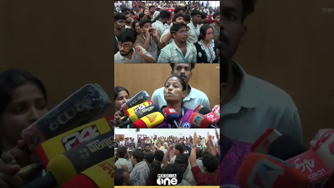 'വന്ദേമാതരം ചൊല്ലിയപ്പോൾ SFI എന്തിന് കൂകി വിളിച്ചു? അവരെക്കാളും ചൊടി മാധ്യമപ്രവർത്തകർക്കാണോ?'