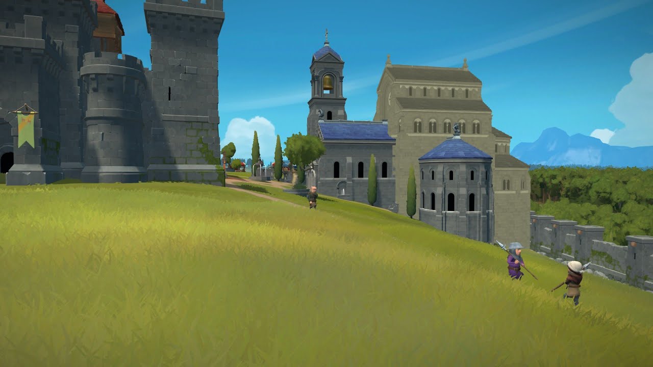 Foundation E37 (No commentary) - Castle complete, a few retouches done and cathedral on its way.
