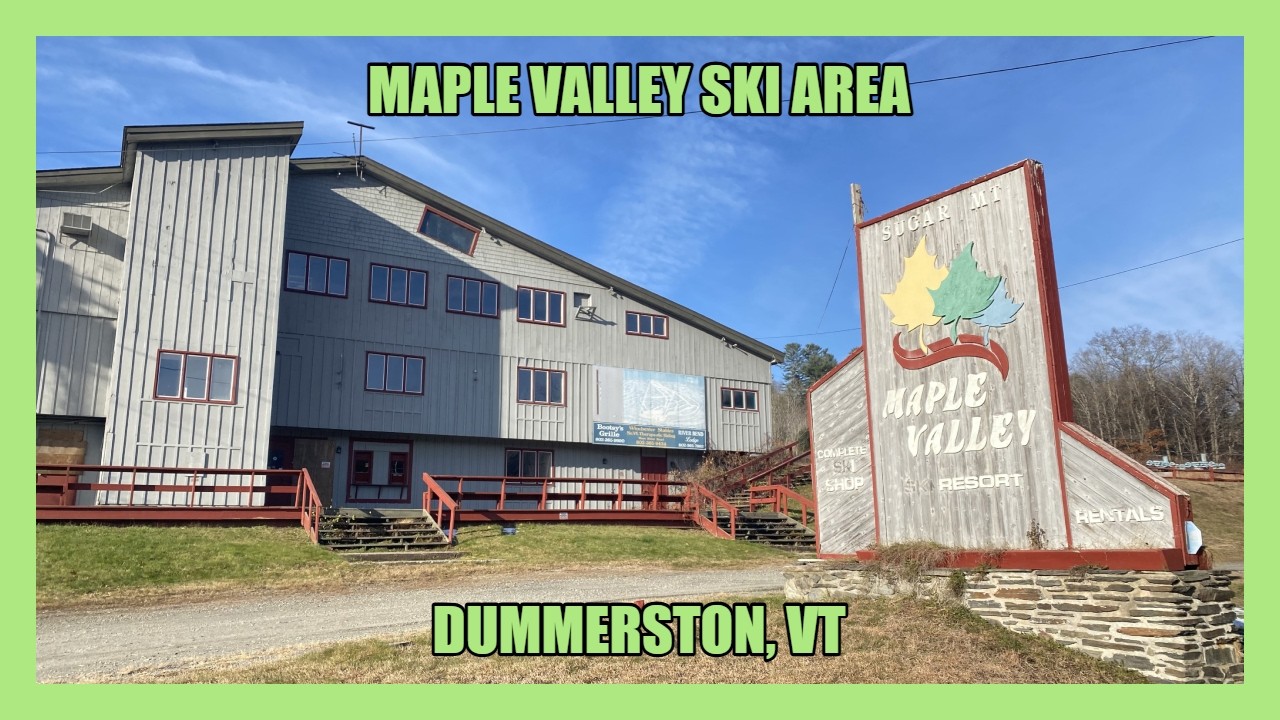 Exploring the ABANDONED Maple Valley Ski Area (Dummerston, VT)