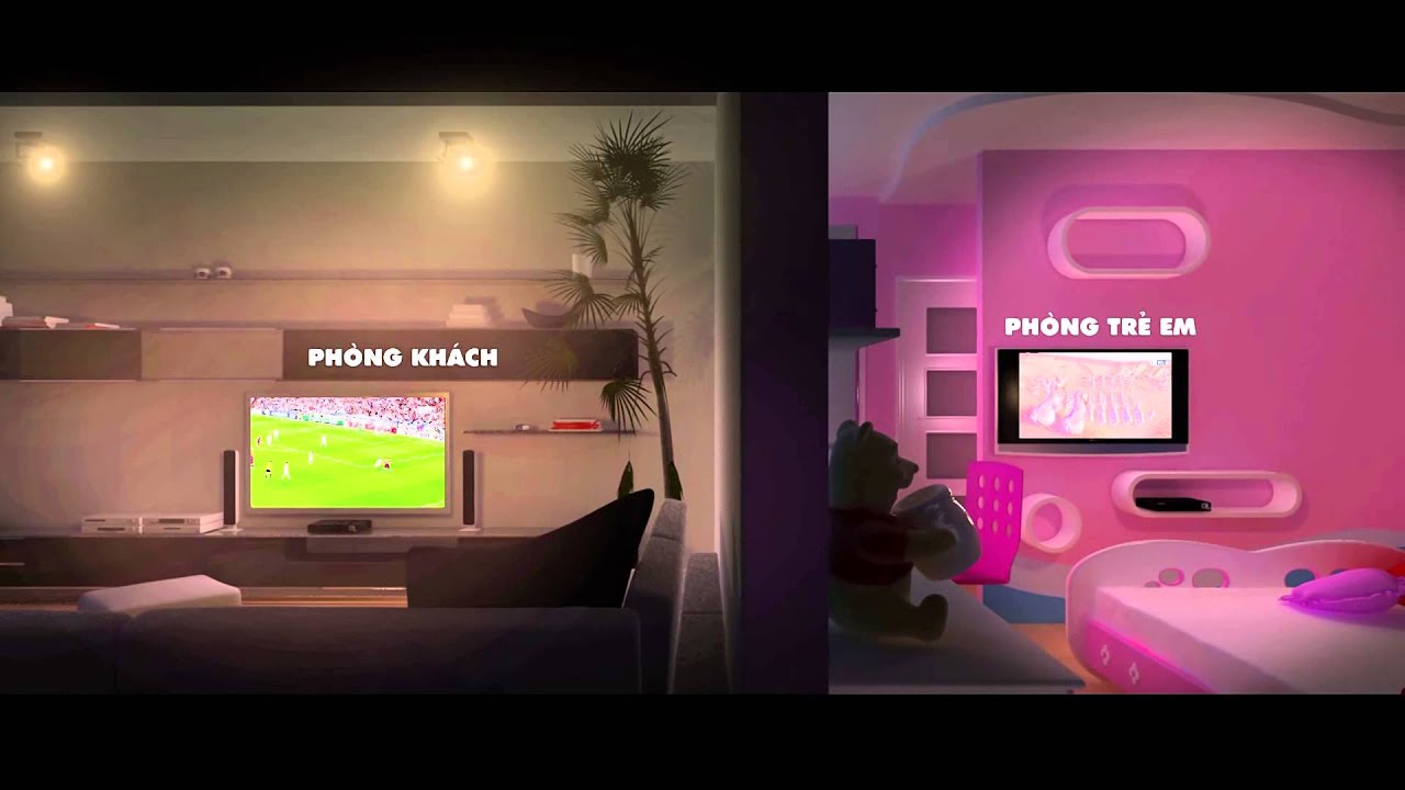 Dịch vụ Multiroom - Xem K+ trên nhiều tivi