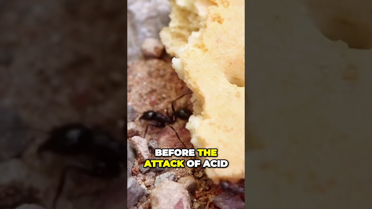 Hidden weapon of ants the powerful acid behind their attacking strategy