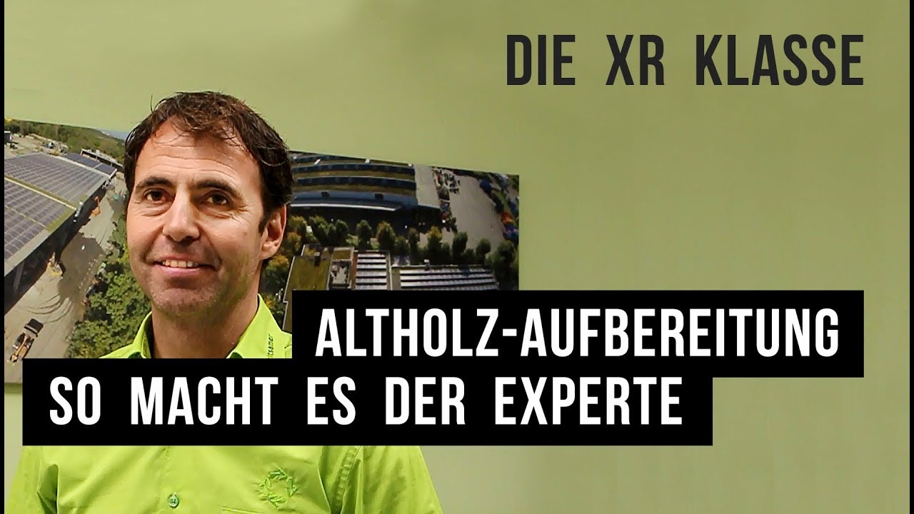 Effiziente Altholzaufbereitung mit der XR-Klasse bei Breitsamer Entsorgung