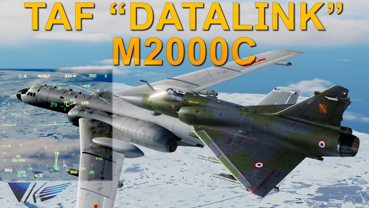 **DCS Mirage 2000C - NEW FEATURE** - TAF (Datalink)