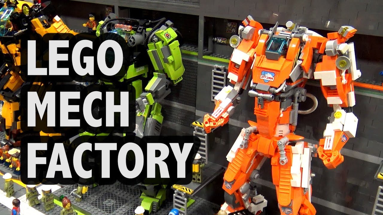 Штаб-квартира подразделения LEGO City Mech | Bricks Cascade 2018