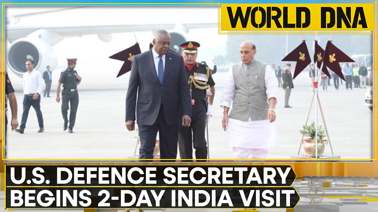 US defence secretary Lloyd Austin reaches New Delhi for India-US 2+2 dialogue | World DNA
