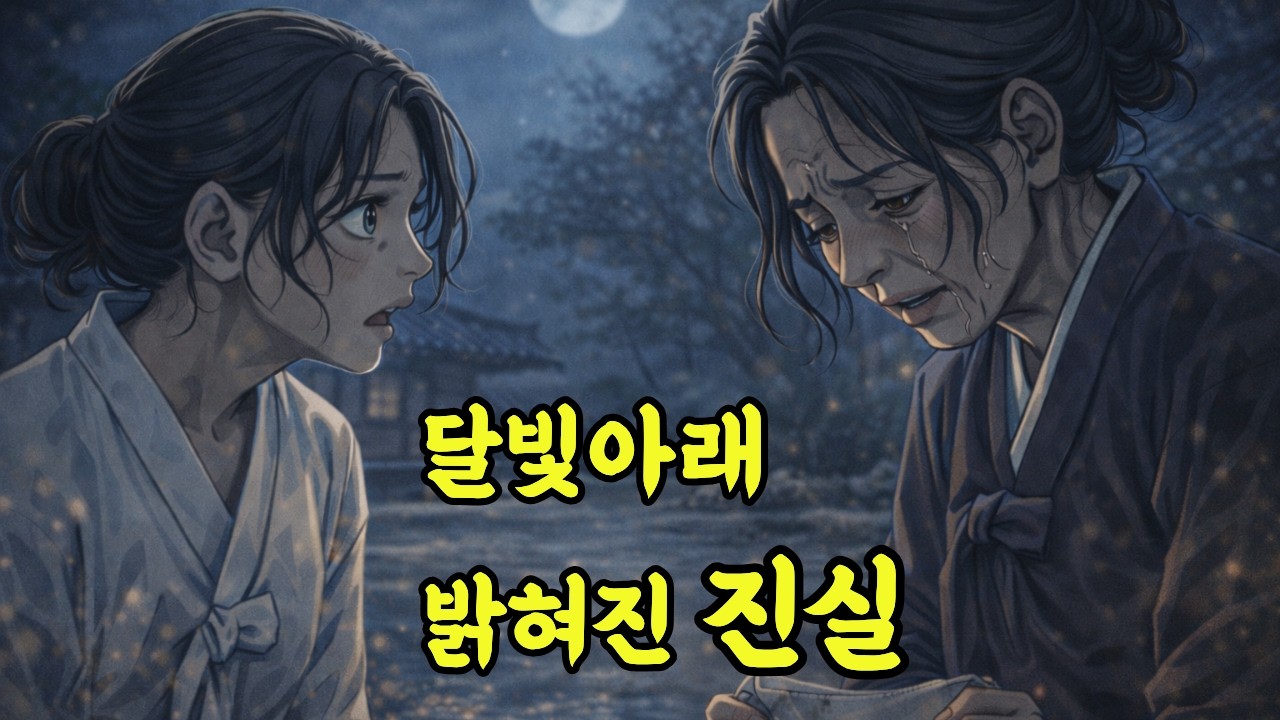 “달빛 아래 밝혀진 진실… 사람의 마음이 남긴 마지막 이야기｜조선 감동 야담 오디오북”