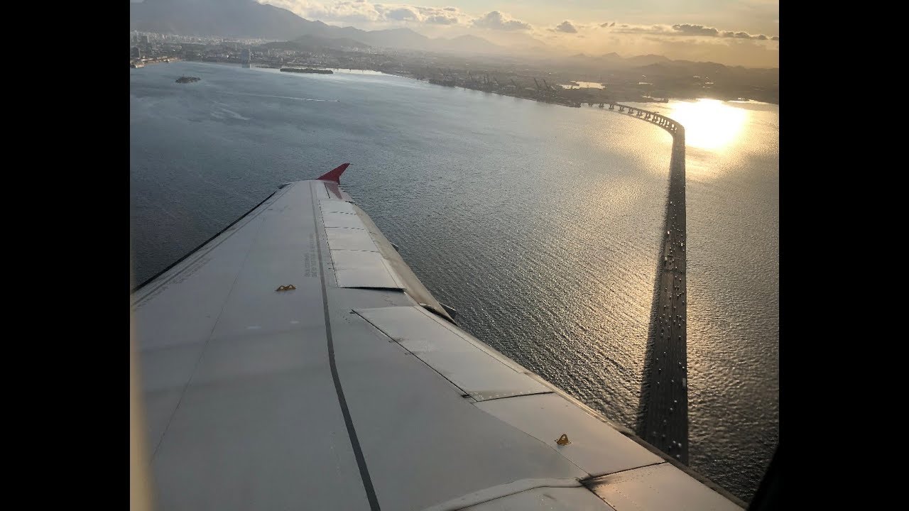 LATAM AIRBUS A319 SÃO PAULO CONGONHAS - SANTOS DUMONT [VOO COMPLETO]