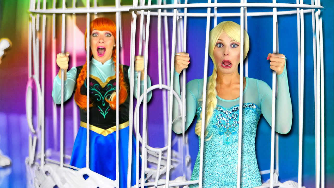 Hans Shrinks Elsa and Anna