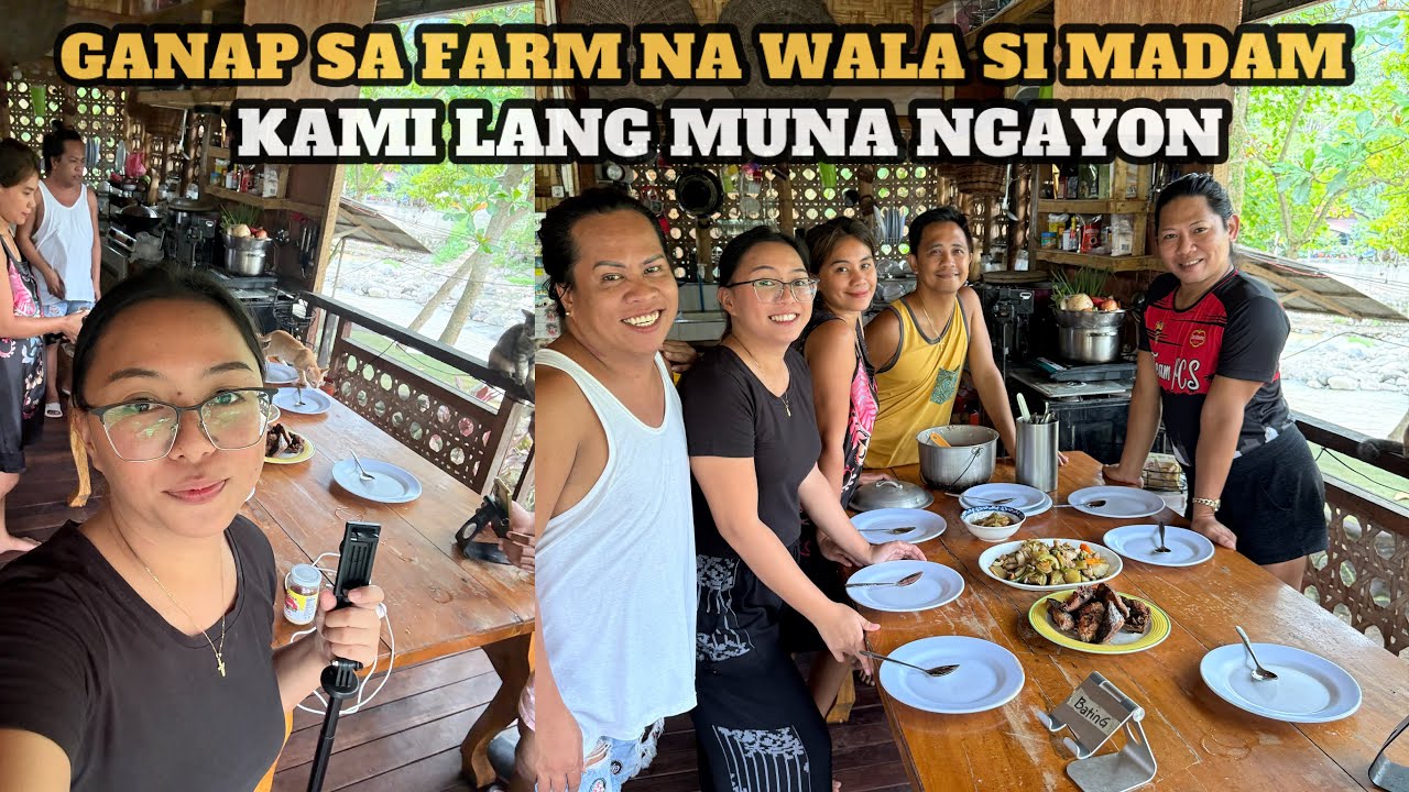 KAMI LANG MUNA NAIWAN | GANAP SA FARM NA WALA SI MADAM | CHOPSUEY AT PRITONG ISDA SA LUNCH!