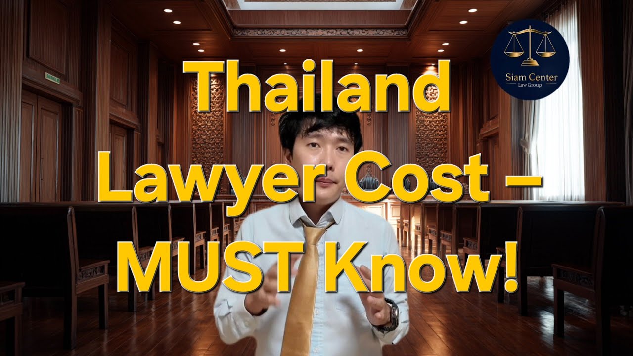 How Much Do Lawyers Cost in Thailand? | Legal Fees & Tips for Expats