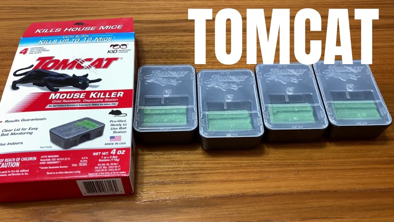 Tomcat Mouse Killer Disposable Stations