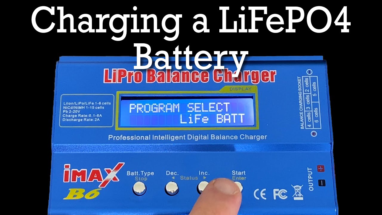 Charging LiFePO4 Ham Radio Batteries