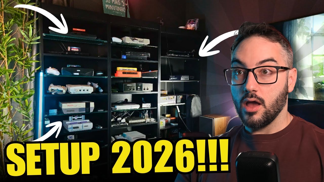 Meu Setup Gamer 2026 &ndash; A Evolu&ccedil;&atilde;o do Canal