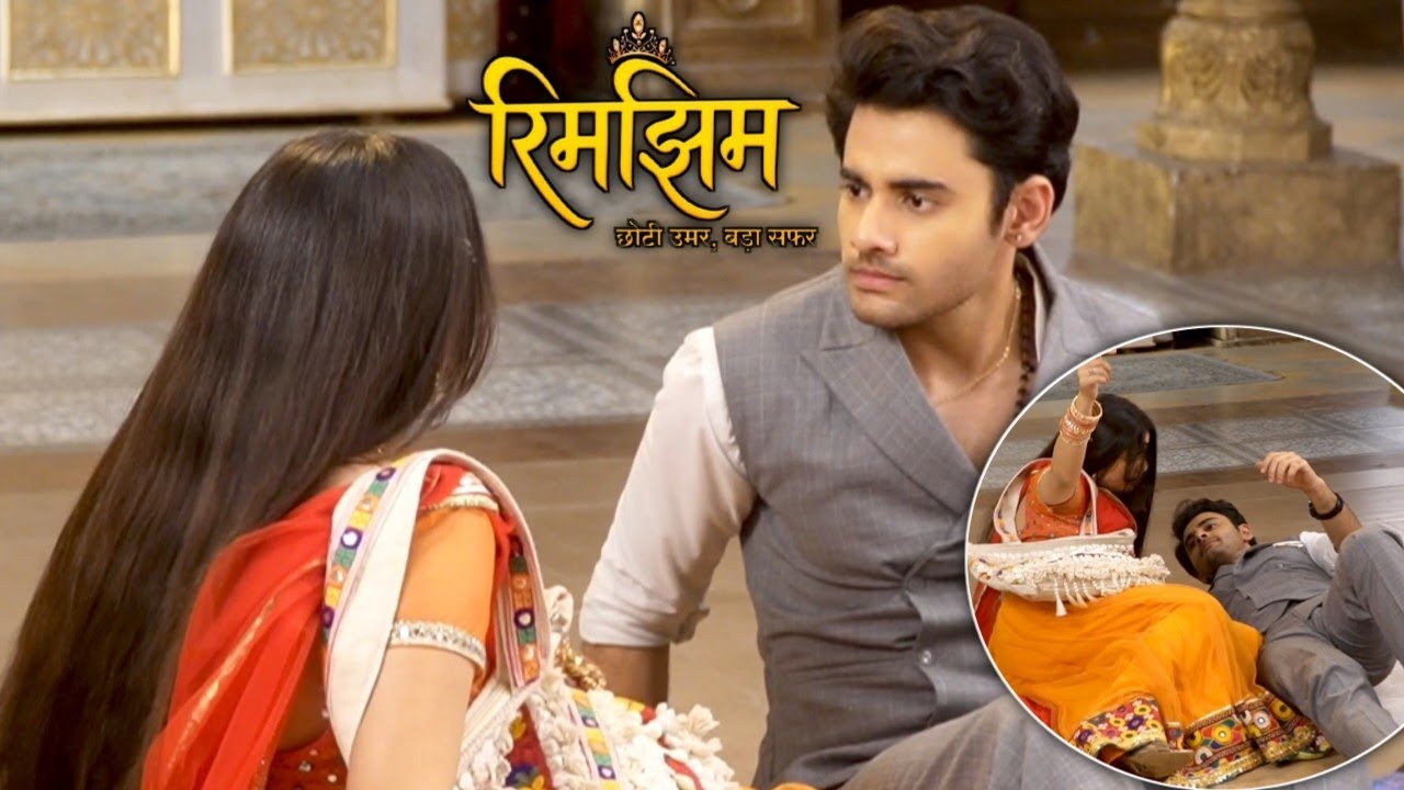 Rim jhim:- ek dusre se takra k gir gye samir aur Rim jhim #todaysepisode 