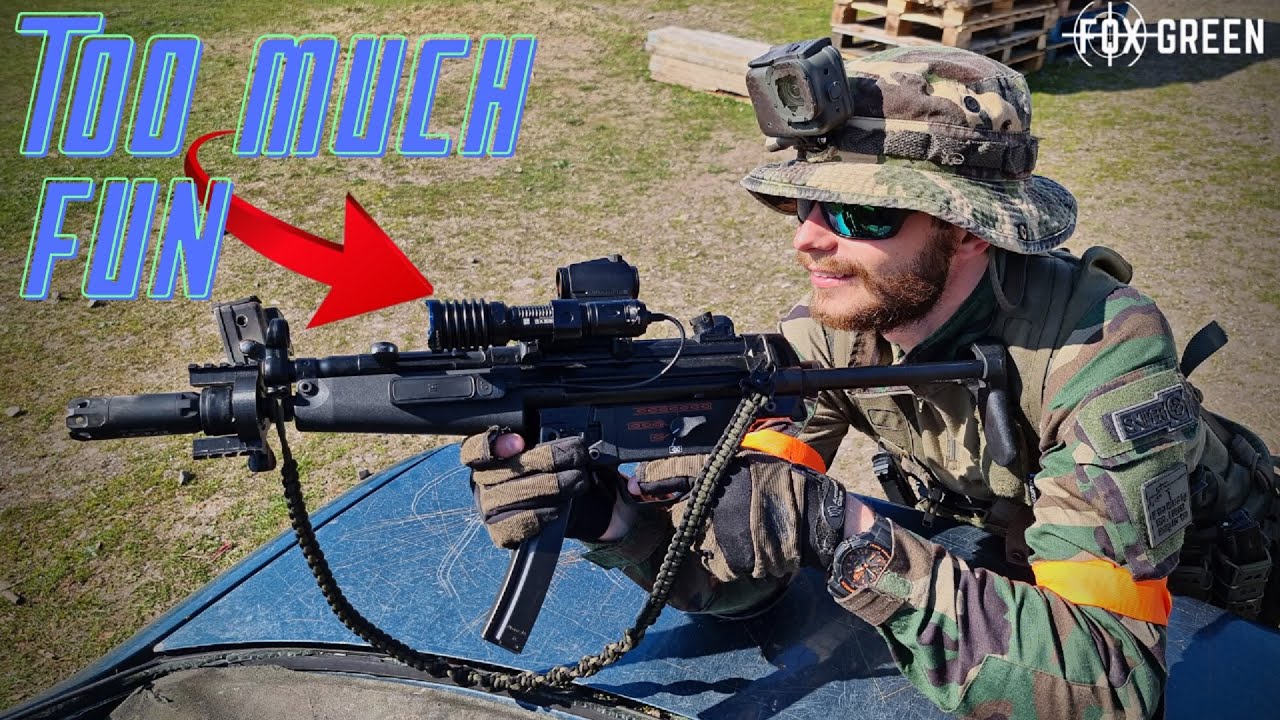 This GUN is too much FUN | Tokyo Marui MP5 CQB GAMEPLAY