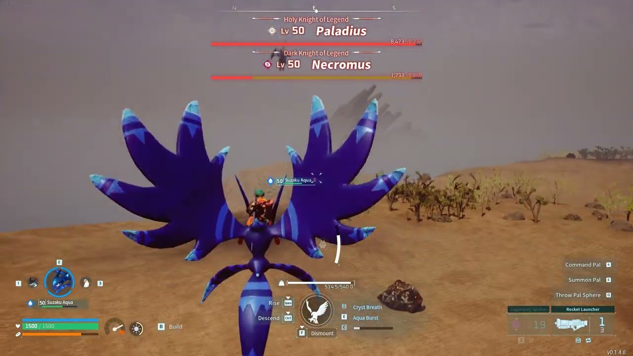 * outdated - Palworld extremely easy way to defeat Necromus and Paladius
