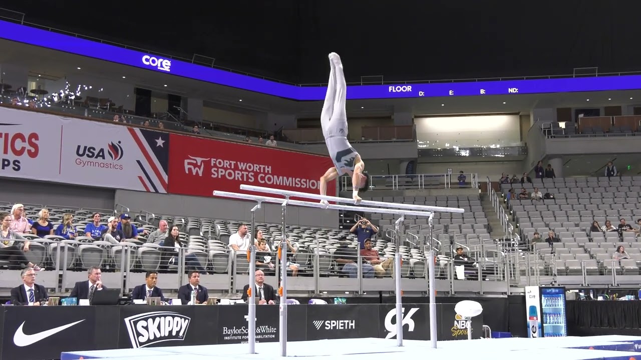Noah Newfeld -  Parallel Bars  - 2024 Xfinity US Championships -  Senior Men Day 1