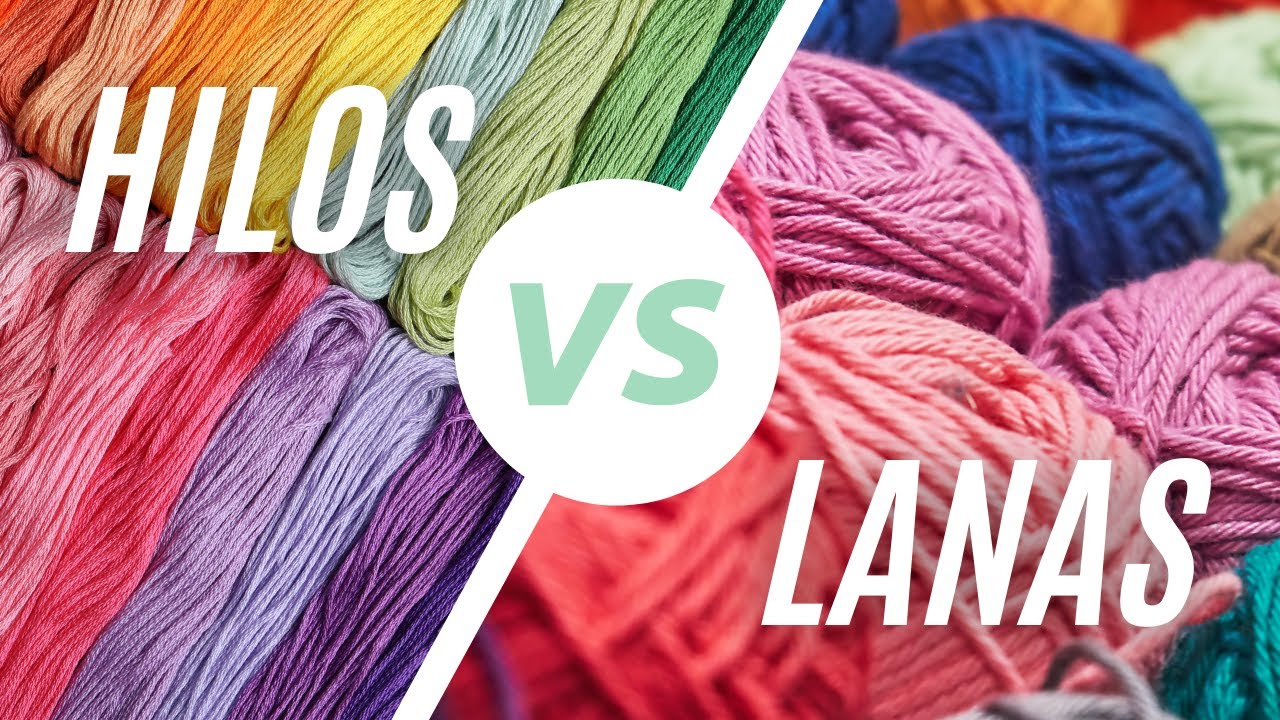 ¿Bordar con hilos o bordar con lanas?