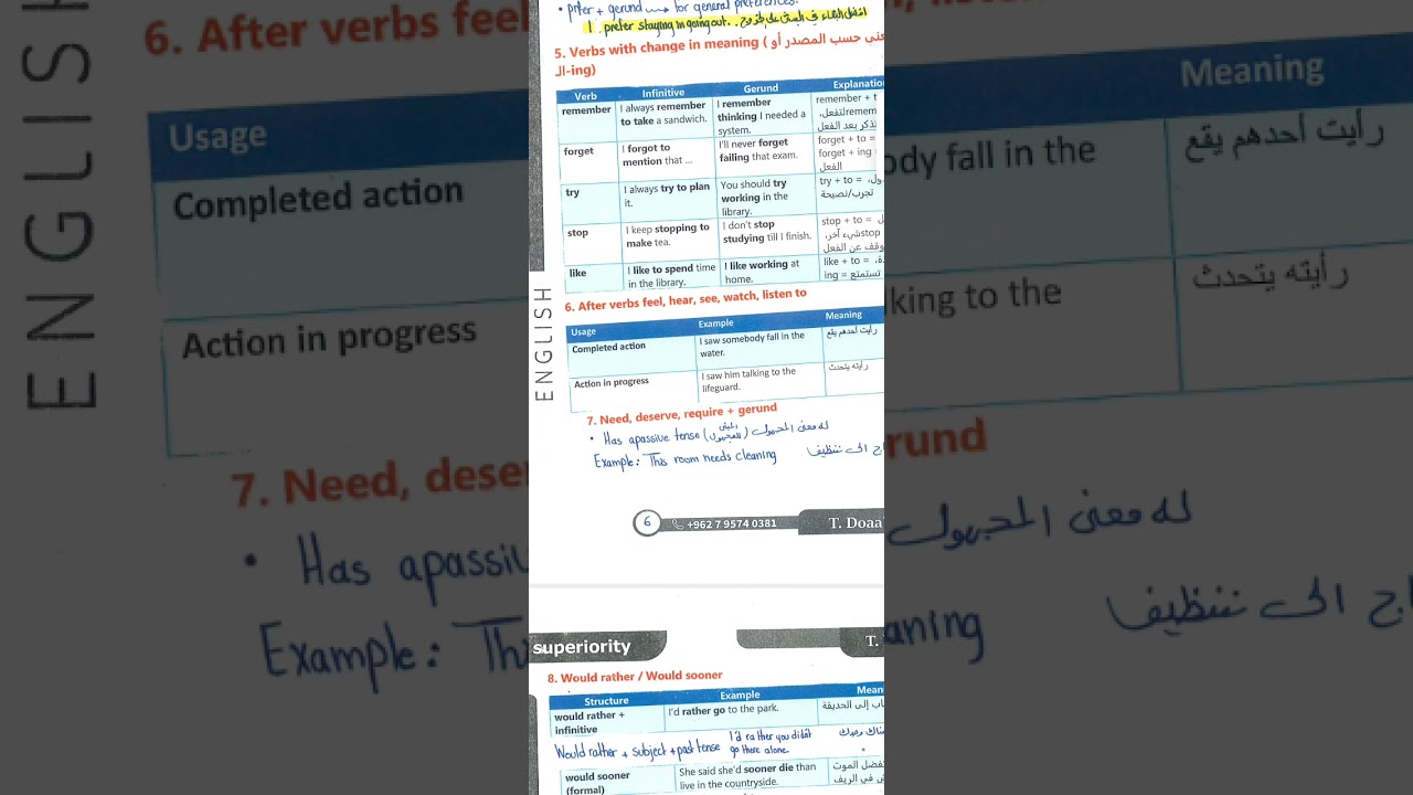 Unit 5 gerund and infintive 