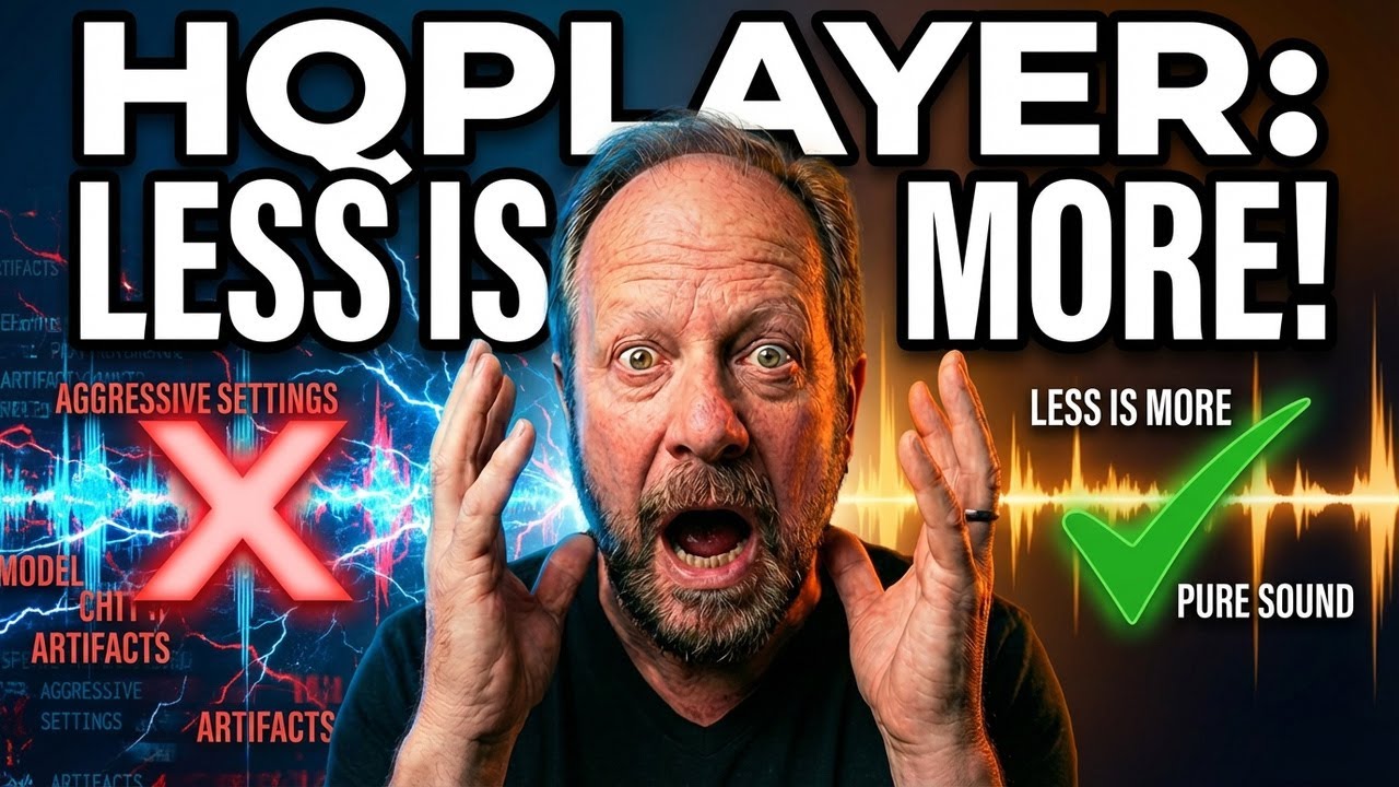 Why Less Aggressive HQPlayer Settings Actually Win