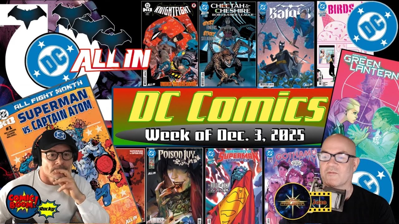 DC Comics -Dec 3/25 - Superman v. Captain Atom! Absolute Green Lantern 9; Poison Ivy 39! JL robbed!