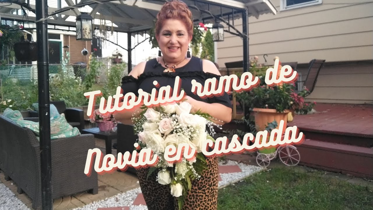Tutorial Ramo de Novia en Cascada!!