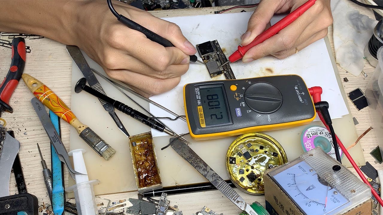 Sửa iPhone X liệt cảm ứng, máy qua sửa chữa chạm nguồn