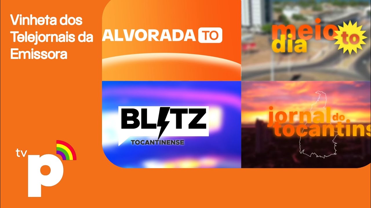 TV Para&iacute;so - Poente | Vinheta dos Telejornais da Emissora (09/25) | HD