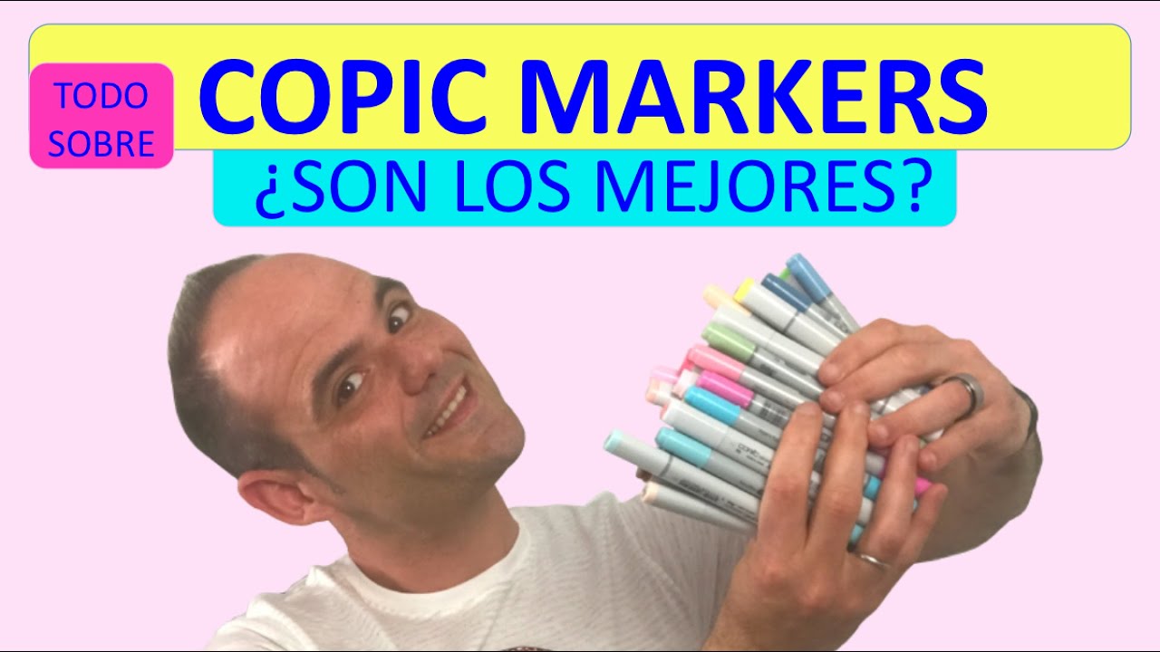 ROTULADORES COPIC MARKERS🔥LOS MEJORES MARCADORES DE ALCOHOL del MUNDO?🔥revision review ciao sketch